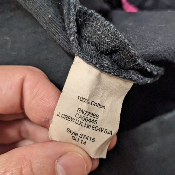 J Crew Black Cotton Pencil Skirt - Picture 8 of 10